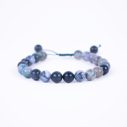 Beaded Bracelet Black Tone