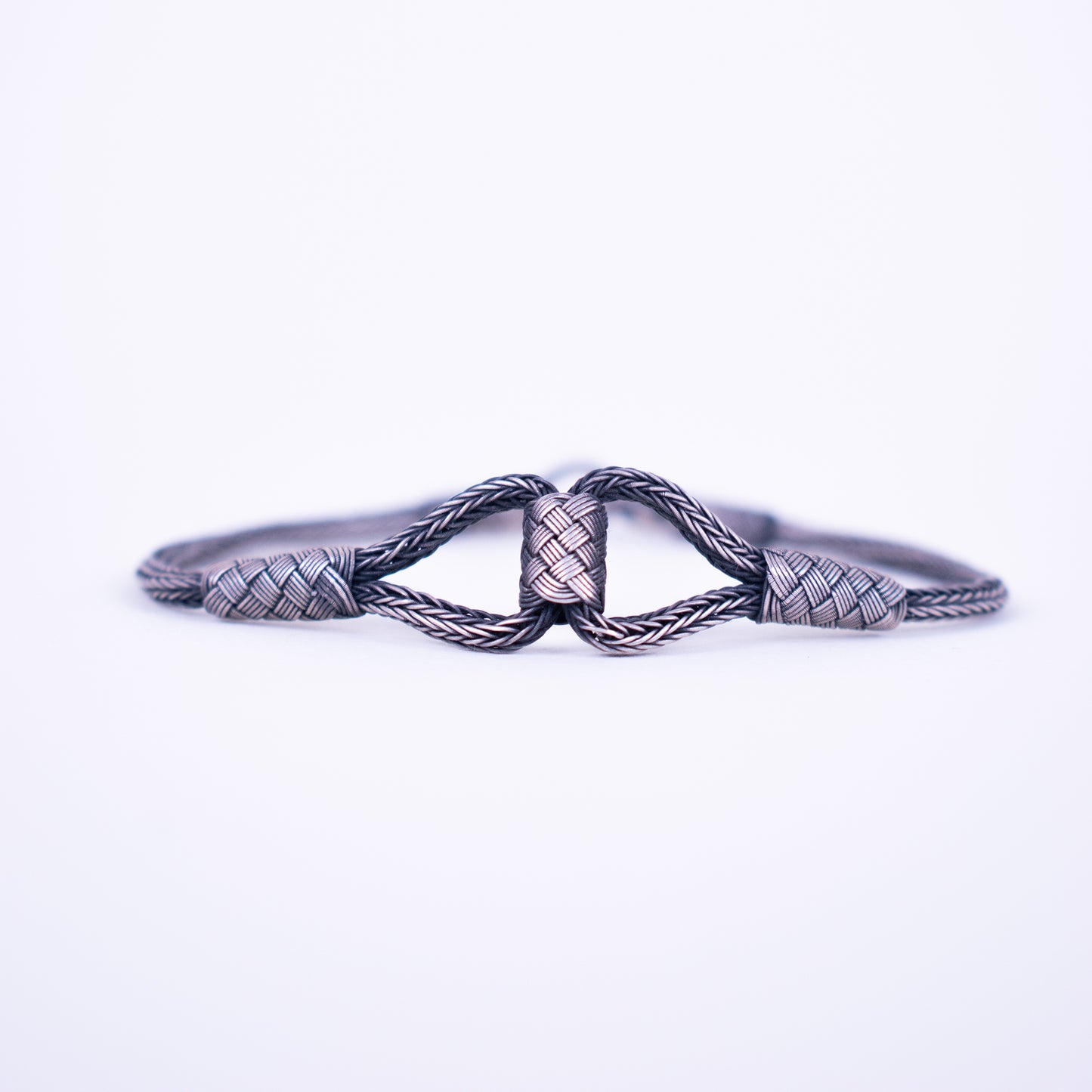 Silver Bracelet Double Rope