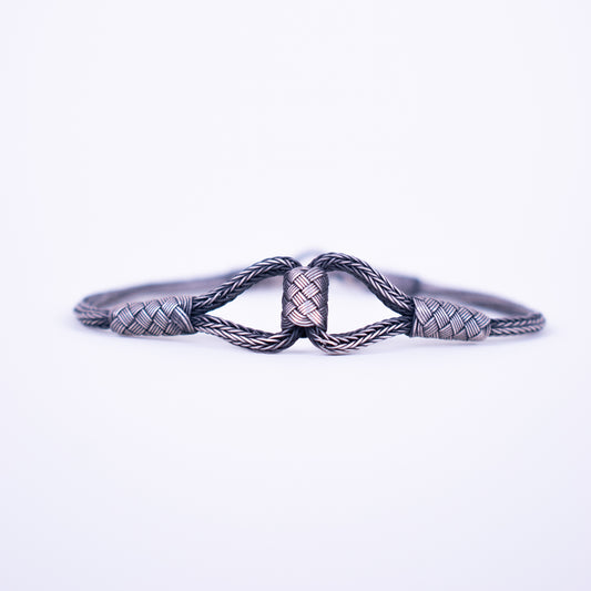 Silver Bracelet Double Rope