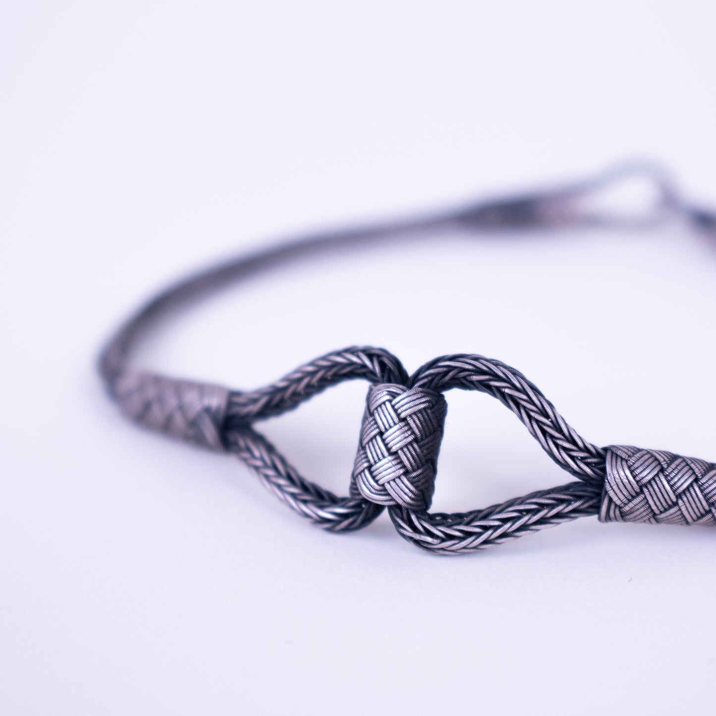 Silver Bracelet Double Rope
