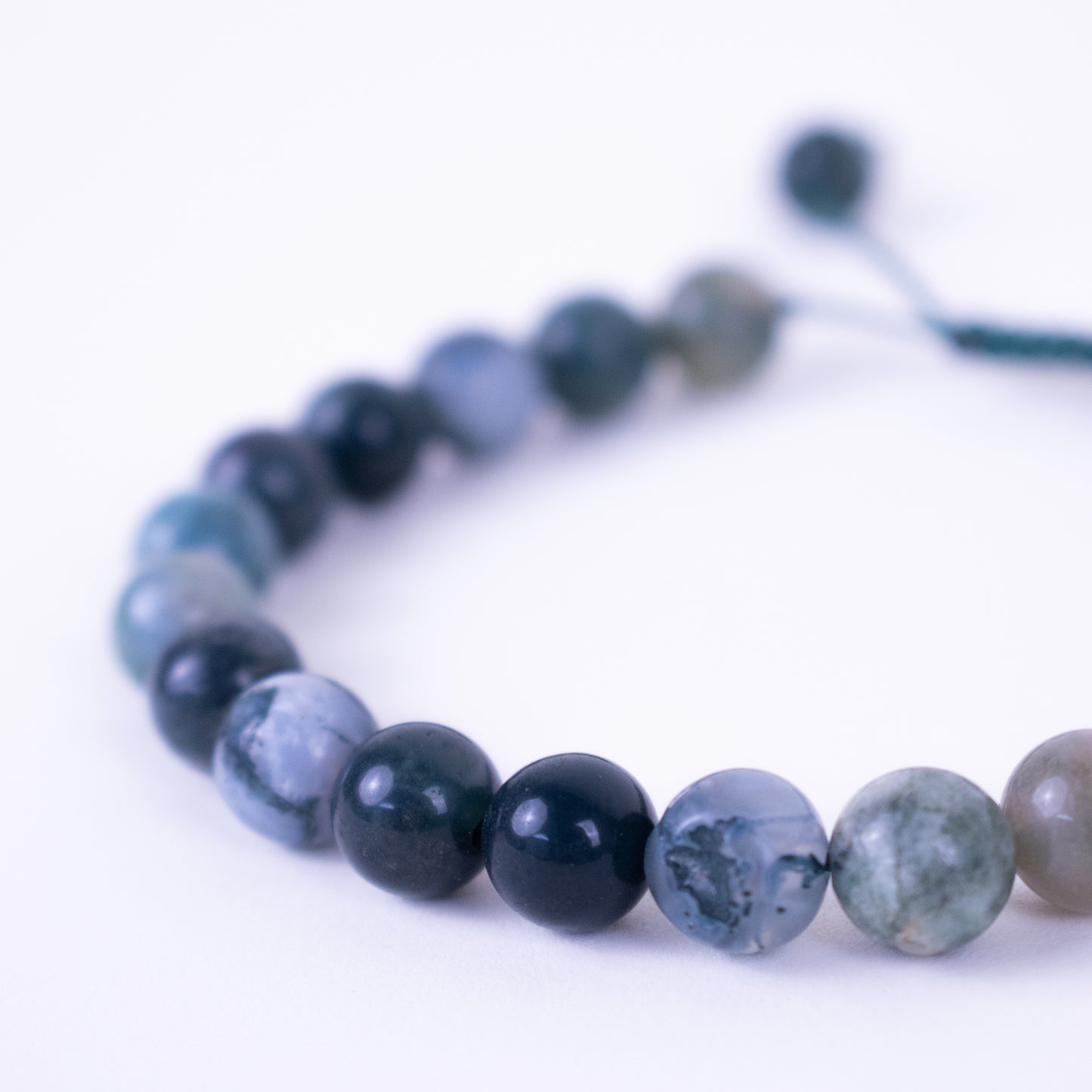 Beaded Bracelet Black Tone