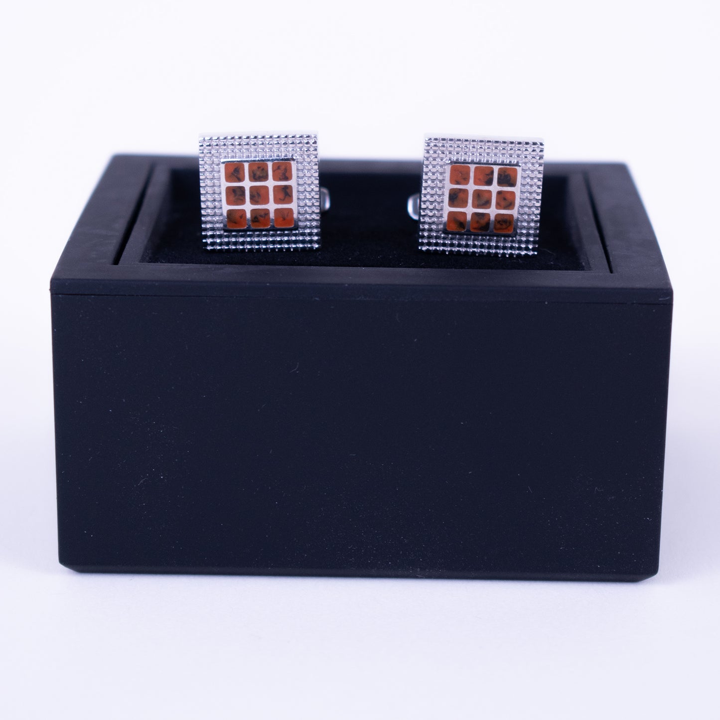 Brown Square Cufflinks