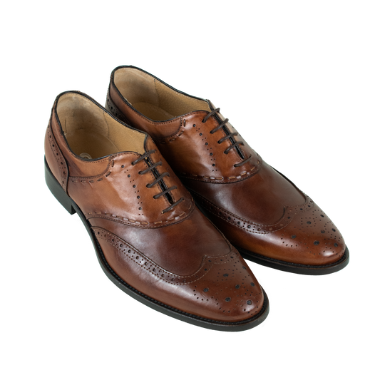 Italian Brown leather “Giusy”