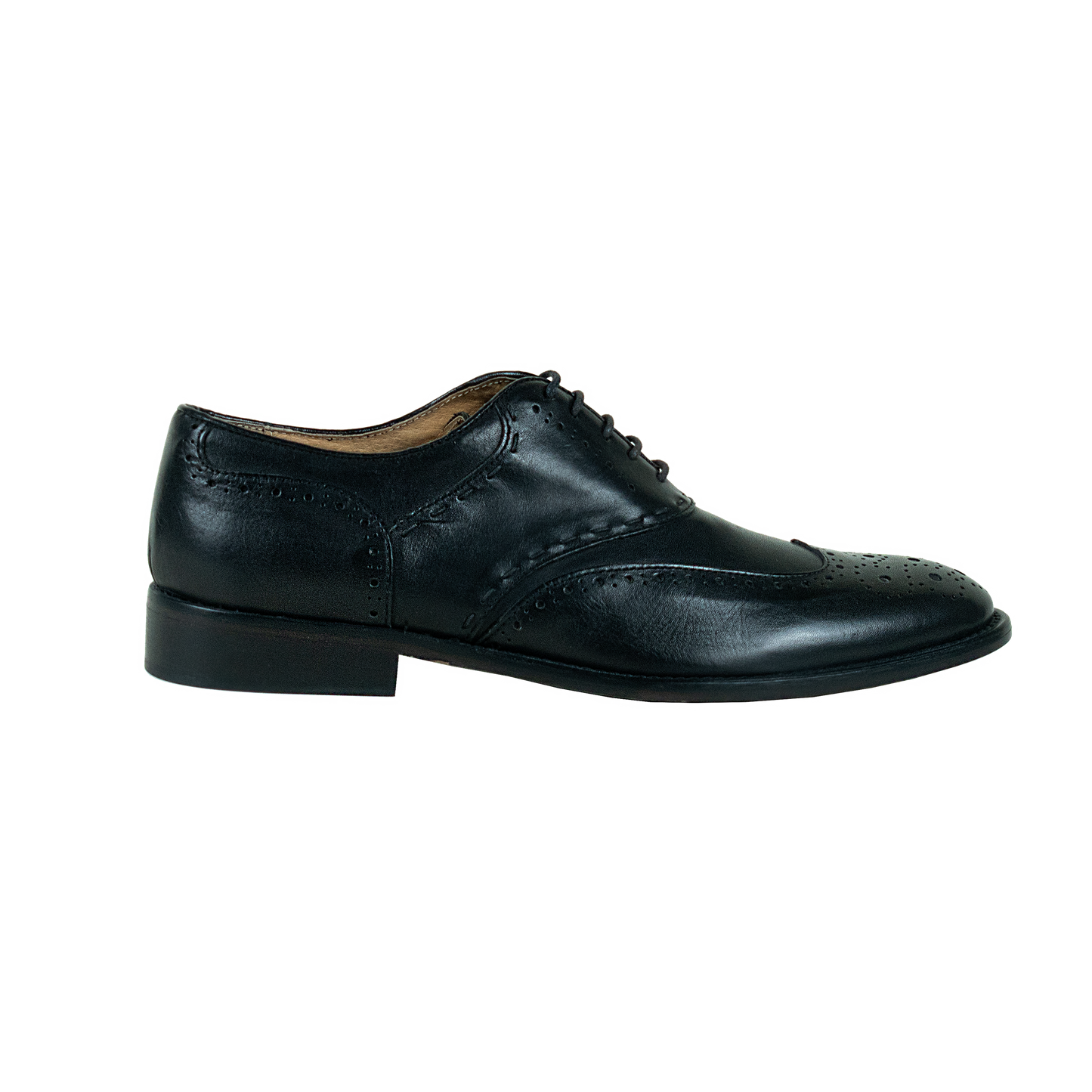 Italian Black leather “Giusy”