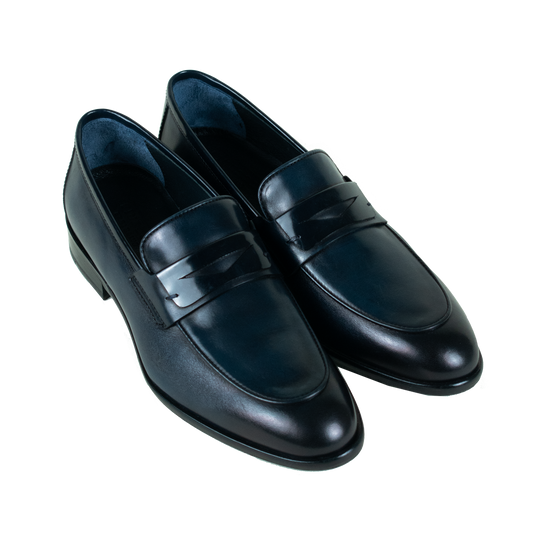 Finesse Exclusive Navy Blue Leather