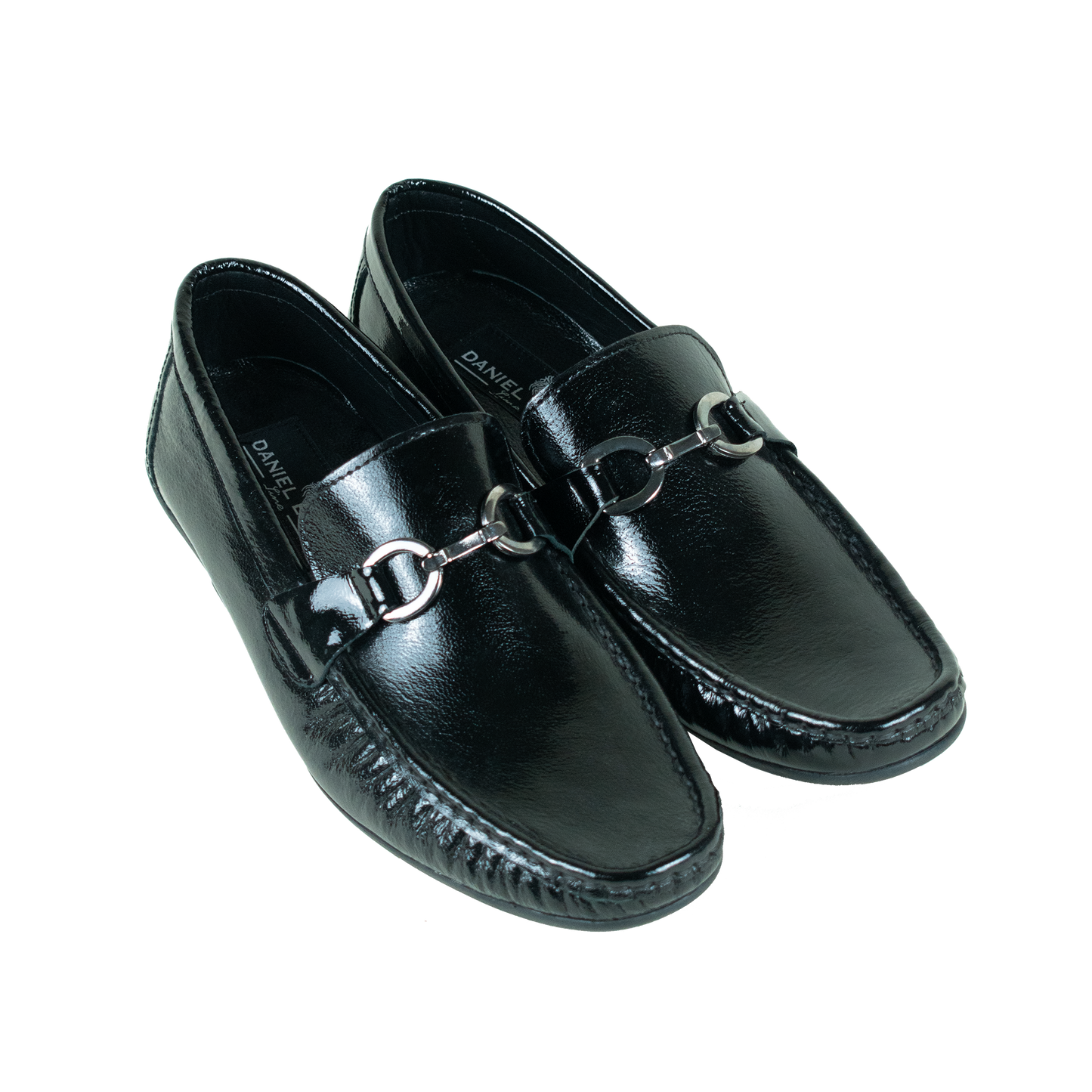 Leather Loafer Shiny Black