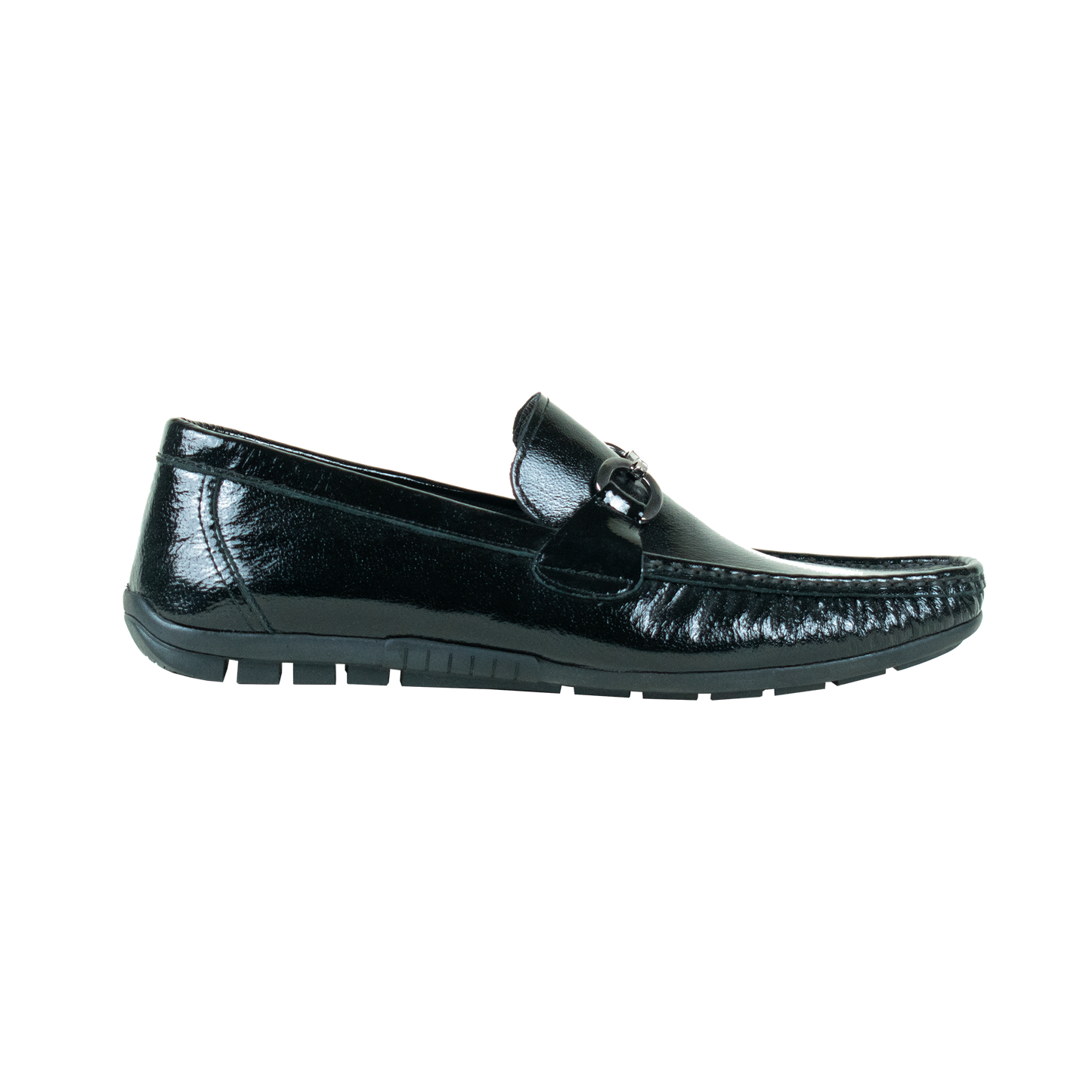 Leather Loafer Shiny Black