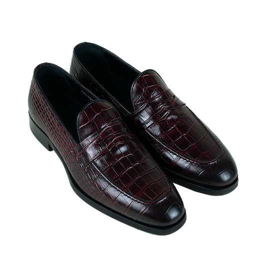 Burgundy leather L’imperatore Italia